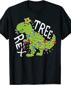 Christmas Dinosaur T-Shirt