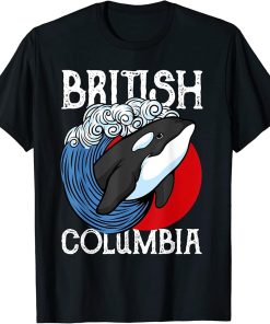 Vancouver British Columbia Orca Whale Lover T-Shirt